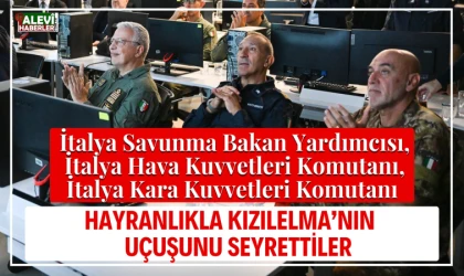 İtalya heyeti Baykar'ın tesisini ziyaret edip, SİHA'ların uçuşunu seyrettiler