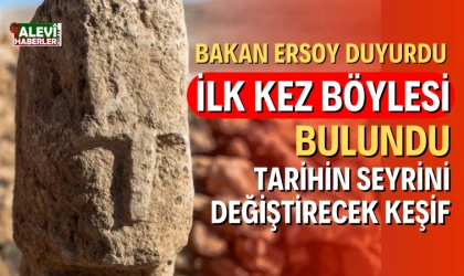 Karahantepe'de insan yüzlü T biçimli dikilitaş bulundu