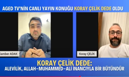 Koray Çelik Dede, AGED TV’de gençlerin sorularını yanıtladı