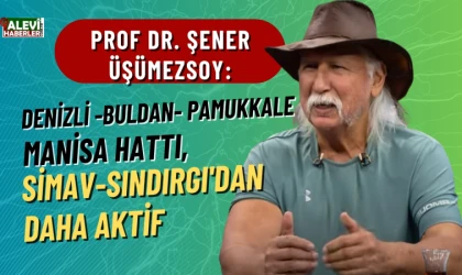 Prof. Dr. Şener Üşümezsoy, deprem riski taşıyan yerleri açıkladı