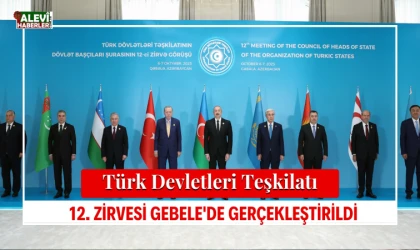 Türk Devletleri Teşkilatı 12. Zirvesi Gebele'de gerçekleştirildi