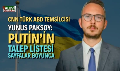 Yunus Paksoy:Trump-Putin zirvesi iptal oldu. Rusya ateşkes önerisini reddetti