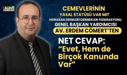 Av. Erdem Cömert'ten "Devlet tanımıyor” iddiasına hukuki cevap