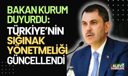 Bakan Kurum duyurdu: Türkiye'nin sığınak yönetmeliği güncellendi