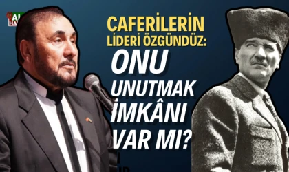 Caferilerin lideri Özgündüz'den 10 Kasım mesajı