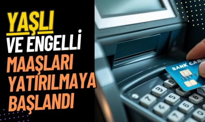 Kasım ayına ilişkin yaşlı aylığı ve engelli aylıkları hesaplara yatırılmaya başlandı