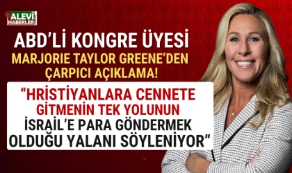 ABD'li Kongre Üyesi Marjorie Taylor Greene: Amerikalı Hristiyanlar İsrail propagandasıyla kandırılıyor