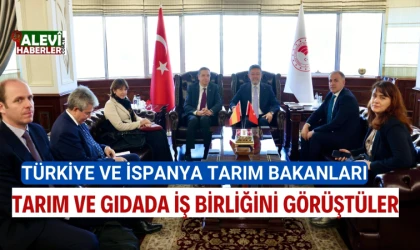 Türkiye ve İspanya Tarım Bakanları arasında verimli görüşme
