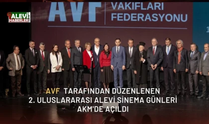 2. Uluslararası Alevi Sinema Günleri AKM'de açıldı