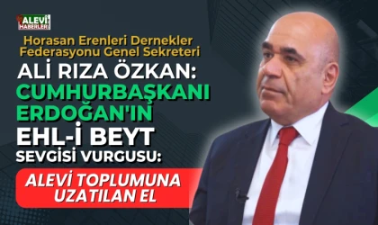 Ali Rıza Özkan yazdı: Cumhurbaşkanı Erdoğan'dan Alevi toplumuna uzatılan el