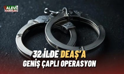 DEAŞ'a yönelik geniş çaplı operasyon: 32 ilde 170 şüpheli yakalandı