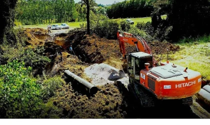 Toramanlar’da sulama suyu toprakla buluştu