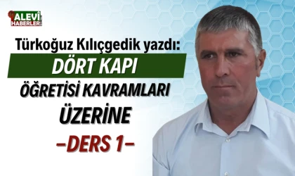 Türkoğuz Kılıçgedik yazdı: Dört Kapı Öğretisi