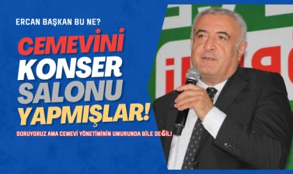 Antalya’da cemevini konser şirketine kiralamışlar!