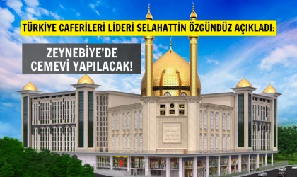 Caferilerin lideri Özgündüz açıkladı: Cemevi kuracağız!