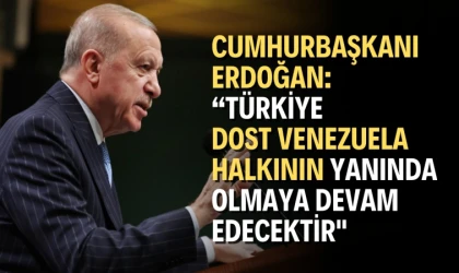 Cumhurbaşkanı Erdoğan'dan Venezuela açıklaması: Uluslararası hukuku ihlal eden hiçbir eylemi tasvip etmeyiz