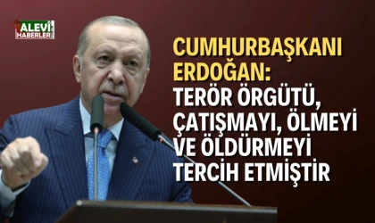 Erdoğan: Bayrağımıza uzanan o kirli elleri muhakkak bulacak, bunun hesabını o hainlerden mutlaka soracağız