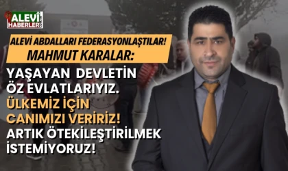 Mahmut Karalar'dan tarihi çağrı: Yaşayan devletin öz evlatlarıyız.Ülkemiz için canımızı veririz