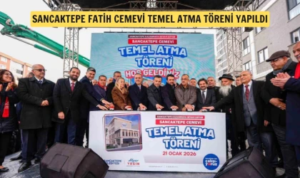 Sancaktepe Fatih Cemevi temel atma töreni yapıldı