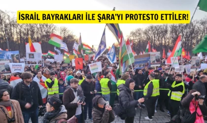 Suriye Cumhurbaşkanı Şara Berlin’de protesto edildi