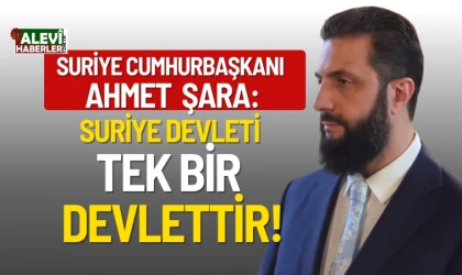 Suriye Devlet Başkanı Ahmed eş-Şara: "Özerk Yönetim" tamamen son bulacak