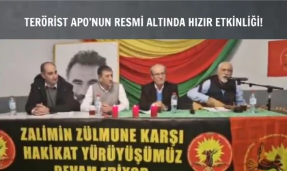 Almanya’da terörist Apo resmi altında Hızır etkinliği!