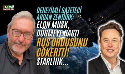 Ardan Zentürk: Ruslar cephede Starlink’i kullanamayınca bugün hiçbir saldırı kaydı alamadık