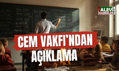 CEM Vakfı: Tüm inançların eşit, dengeli ve kapsayıcı biçimde ele alınmalıdır