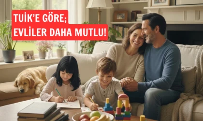 Evliler evli olmayanlardan daha mutlu