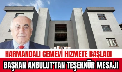 Harmandalı Cemevi hizmete başladı