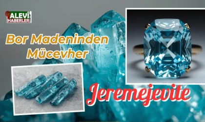 Metin Uysal'dan: Bor madeninden Jeremejevite taşı