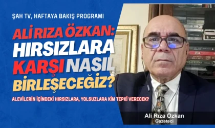 Ali Rıza Özkan: Gündemimiz Ramazan Cemi değil, buharlaşan yardımlardır!