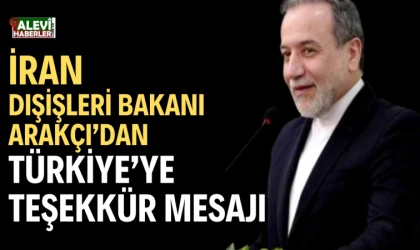 İran Dışişleri Bakanı Arakçı'dan Türkiye'ye teşekkür mesajı