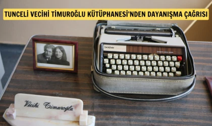 Tunceli’de Vecihi Timuroğlu Kütüphanesi dayanışma bekliyor