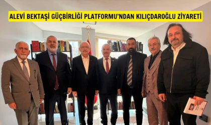 Alevi Bektaşi Güç Birliği Platformu Kılıçdaroğlu’nu ziyaret etti
