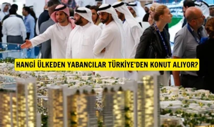 En çok konut alan yabancılar Araplar değil!