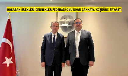 Horasan Erenleri’nden Çankaya Köşkü’ne ziyaret