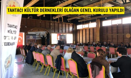 Tahtacı Kültür Dernekleri Federasyonu’nda Yolcu Bilginç yeniden başkan!