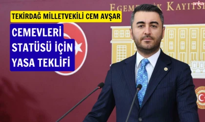 Tekirdağ milletvekili Avşar cemevlerinin statüsü için kanun teklifi verdi