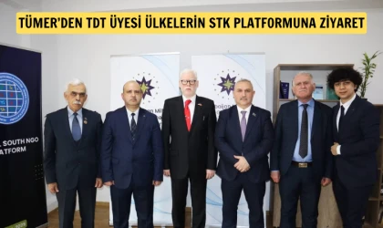 TÜMER, TDT üyesi ülkelerin STK platformunu ziyaret etti