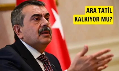 Bakan Tekin açıkladı: Ara tatil kalkıyor mu?
