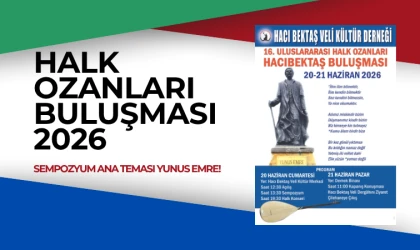 Halk ozanları Hacıbektaş'ta bir araya geliyor!