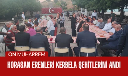 Horasan Erenleri'nden 10 Muharrem için anma programı