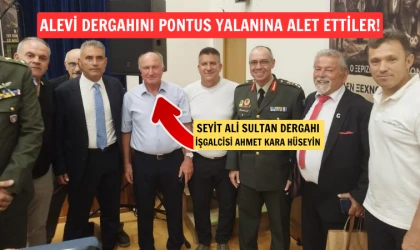 Seyit Ali Sultan Dergahı’nın işgalcileri Pontus Soykırımı anmasında!