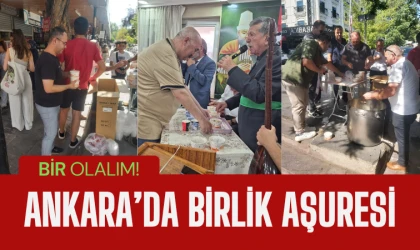 Ankara’da Alevi kuruluşlarından birlik aşuresi