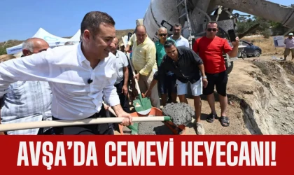 Avşa Adası’nda Cemevi heyecanı: Temele ilk harç kondu