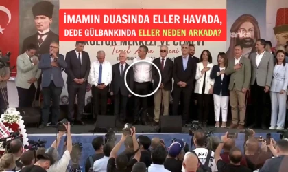 Dede dua verirken Özgür Özel'den saygısızlık tepki çekti!