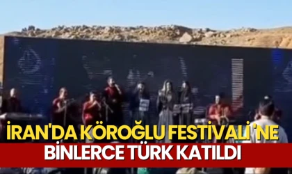 İran'da Köroğlu Festivali 'ne binlerce Türk katıldı
