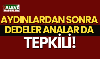 Aydınlardan sonra Dedeler-Analar da tepkili