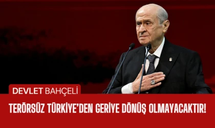 Bahçeli: Barış ve kardeşlik iklimini zehirlemek isteyen dinamikler devrededir!